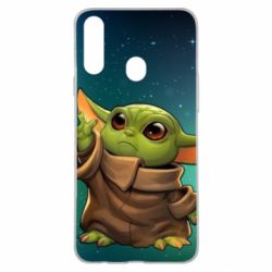 Чохол для Samsung A20s Cute Baby Yoda - PrintSalon