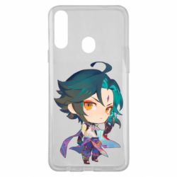 Чехол для Samsung A20s Cute Chibi Xiao - PrintSalon