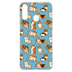 Чохол для Samsung A20s Cute Corgis - PrintSalon