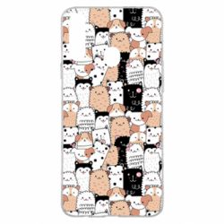 Чохол для Samsung A20s Cute dogs pattern - PrintSalon