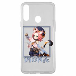 Чехол для Samsung A20s Diona Genshin Impact - PrintSalon