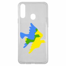 Чехол для Samsung A20s Dove flag of Ukraine - PrintSalon