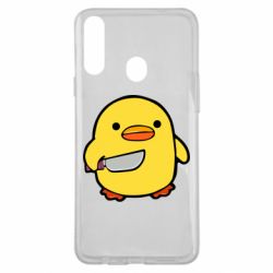 Чохол для Samsung A20s Duckling With A Knife - PrintSalon