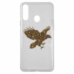 Чехол для Samsung A20s Eagle feather - PrintSalon