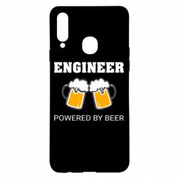 Чехол для Samsung A20s Engineer Powered By Beer - PrintSalon