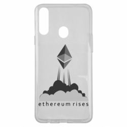Чехол для Samsung A20s Ethereum Rises-PrintSalon Чехол для Samsung A20s Ethereum Rises