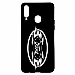 Чехол для Samsung A20s Fire ford - PrintSalon