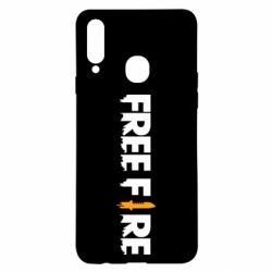 Чохол для Samsung A20s Free Fire logo - PrintSalon