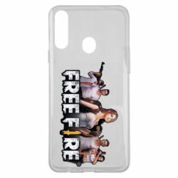 Чохол для Samsung A20s Free Fire Team - PrintSalon