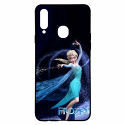 Чехол для Samsung A20s Frozen Elsa - PrintSalon