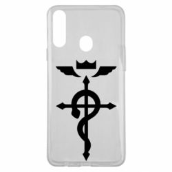 Чехол для Samsung A20s Fullmetal Alchemist Flamel - PrintSalon