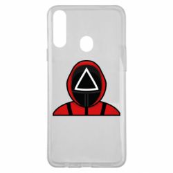 Чехол для Samsung A20s Игра в кальмара Soldier - PrintSalon