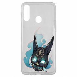 Чехол для Samsung A20s Genshin Impact Xiao's mask - PrintSalon