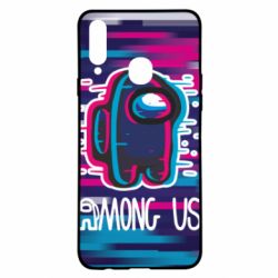 Чехол для Samsung A20s Glitch Among Us-PrintSalon Чехол для Samsung A20s Glitch Among Us