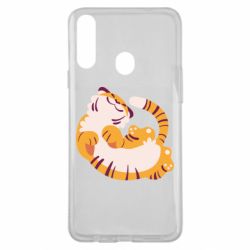 Чехол для Samsung A20s Happy tiger - PrintSalon