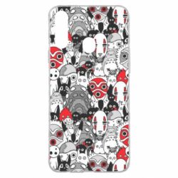 Чохол для Samsung A20s Hayao Miyazaki Characters - PrintSalon