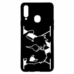 Чохол для Samsung A20s Hunter X Hunter Line Art - PrintSalon
