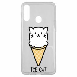 Чехол для Samsung A20s Ice Cat - PrintSalon