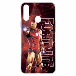 Чехол для Samsung A20s Iron Man Fortnite - PrintSalon