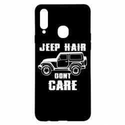 Чехол для Samsung A20s Jeep hair don't care - PrintSalon
