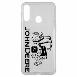 Чохол для Samsung A20s John Deere Logo, Tractor - PrintSalon