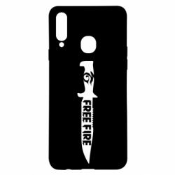 Чохол для Samsung A20s Knife Free fire - PrintSalon