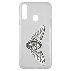 Чехол для Samsung A20s Колесо и крылья - PrintSalon