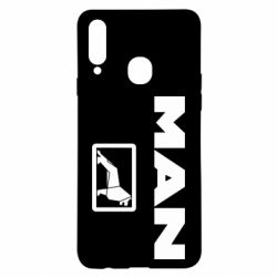 Чехол для Samsung A20s MAN - PrintSalon