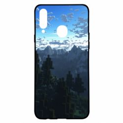 Чехол для Samsung A20s Minecraft nature - PrintSalon
