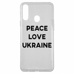Чехол для Samsung A20s Мир, любовь, Украина - PrintSalon