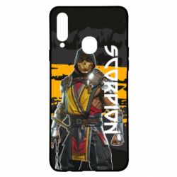 Чехол для Samsung A20s Mortal Kombat-Scorpion - PrintSalon