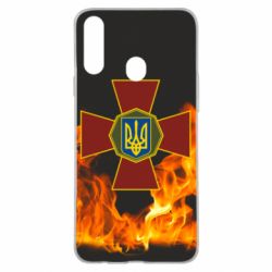 Чехол для Samsung A20s Нацгвардія Вогонь - PrintSalon