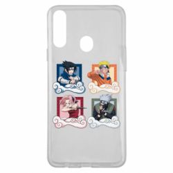 Чехол для Samsung A20s Naruto team 7 in action - PrintSalon