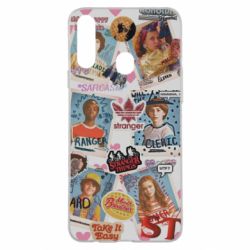 Чехол для Samsung A20s Очень странные дела. Стикеры - PrintSalon