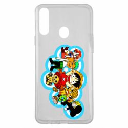 Чехол для Samsung A20s One peace anime heroes - PrintSalon