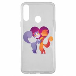 Чохол для Samsung A20s Парочка. Котики - PrintSalon