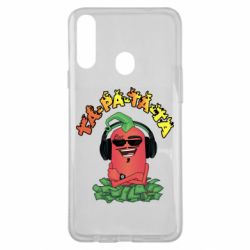 Чехол для Samsung A20s Перец Эдисон и доллары - PrintSalon