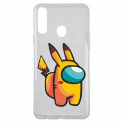 Чохол для Samsung A20s Pikachu Among Us - PrintSalon