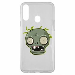 Чехол для Samsung A20s Plants vs zombie head - PrintSalon