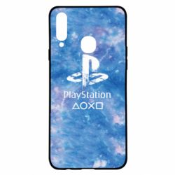 Чохол для Samsung A20s Playstation on tai dai background - PrintSalon