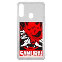 Чехол для Samsung A20s Poster samurai Cyberpunk - PrintSalon