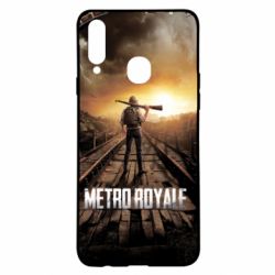Чехол для Samsung A20s Pubg Metro Royale - PrintSalon