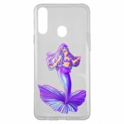 Чехол для Samsung A20s Purple Mermaid Barbie - PrintSalon