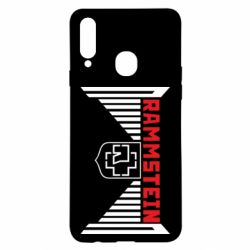 Чехол для Samsung A20s Ramstein and wings - PrintSalon