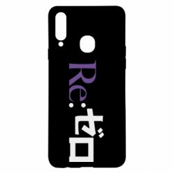 Чехол для Samsung A20s Re zero - PrintSalon