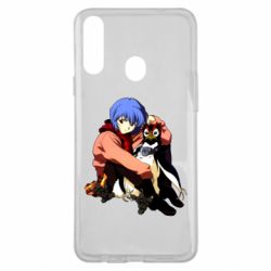 Чехол для Samsung A20s Rei Ayanami and Pen Pen - PrintSalon