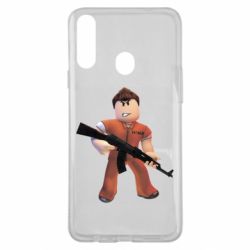 Чехол для Samsung A20s Roblox Prisoner - PrintSalon