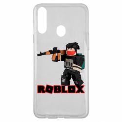 Чехол для Samsung A20s Roblox Sniper
