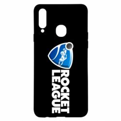 Чехол для Samsung A20s Rocket League logo - PrintSalon