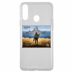 Чехол для Samsung A20s русский корабль иди на@ - PrintSalon